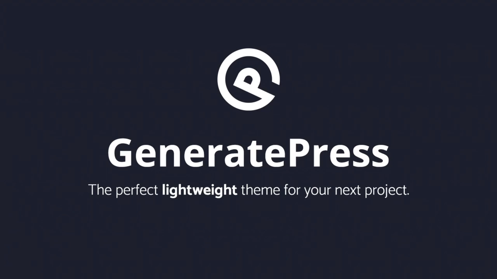 GeneratePress Premium WordPress Plugin and Theme