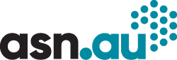 .asn.au domain name logo